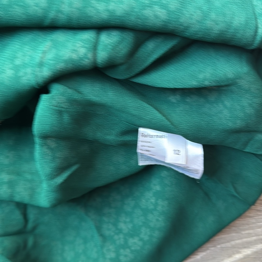 REFORMATION Nikita Midi Floral Green Dress 12 - Picture 12 of 13